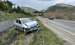 Domaniç’te trafik kazası: 1 yaralı