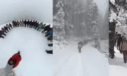 Kar Ve Tipi Altında Yürüdüler; Sarıkamış Şehitleri Domaniç Üç Tepelerde Anıldı