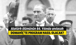 Atatürk ölümünün 84. Yılında anılacak
