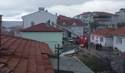 Domaniç'te Bir Günde İki Baca Yangını