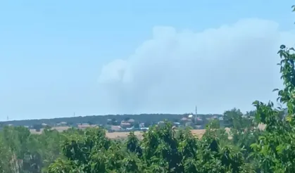 Orhaneli Yangını Domaniç’ten Görülüyor: Vatandaşlar Endişeye Kapıldı