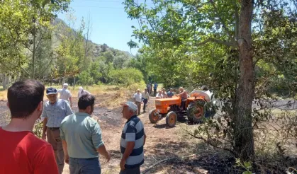 Domaniç Saruhanlar ile Böçen Arasında Yangın Paniği; Kısa Sürede Kontrol Altına Alındı