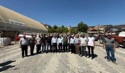 Domaniç’te Yangın Söndürme Tankerleri Köylere Teslim Edildi