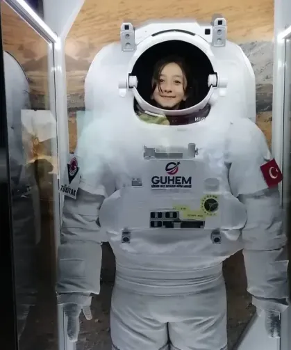 Geleceğin astronotları GUHEM’de