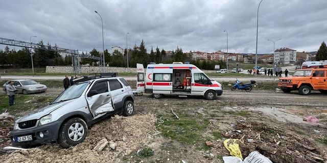 Jandarma kavşağında kaza: 7 yaralı