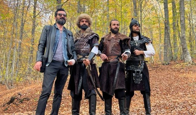 Domaniç’te film çekiyorlar: Kutay Ekibi, Topukyayla'da kameraların karşısına geçti