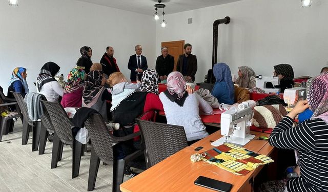 Çukurca’da kadınlar yoğun ilgi gösterdi, belediye desteğini artırdı