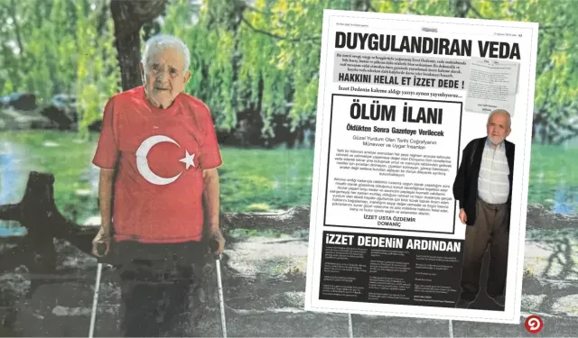 Tunçbilek’i kurtaran mucit İzzet Dede’den duygusal son mektup