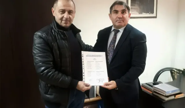 Domaniç Esnafının Yeni Başkanı Özkan Veren Mazbatasını Aldı