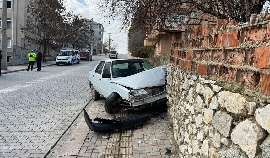 Domaniç’te trafik kazası: 1 Yaralı