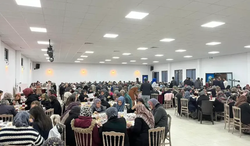 Domaniç Çukurca Belediyesi Ramazan iftar geleneğini sürdürdü