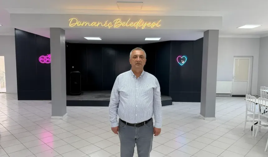 DOMANİÇ: Belediye Eski Salonu Yenileyerek Vatandaşın Hizmetine Sundu
