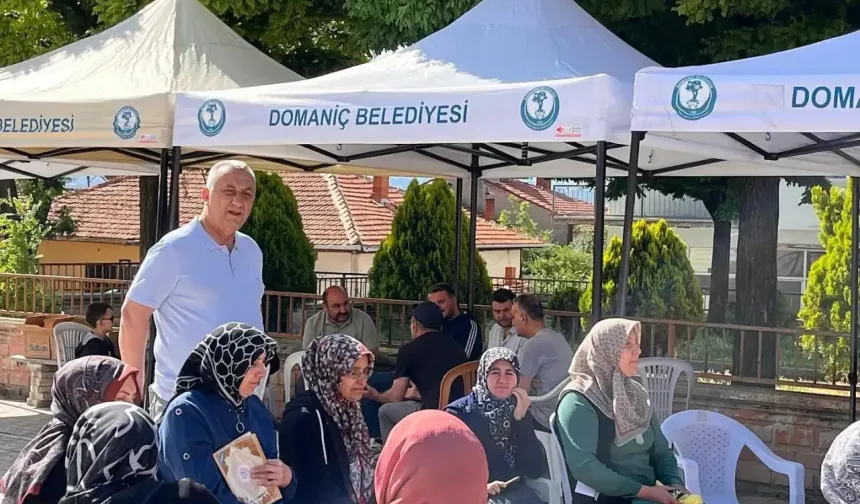 DOMANİÇ: Başkan Uysal’dan LGS Velilerine Moral Ziyareti