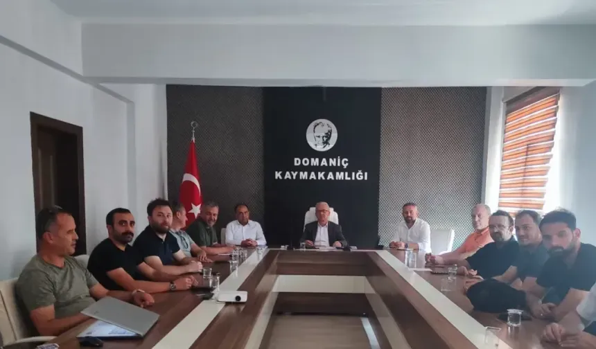 Müdürler Kurulu Domaniç’te Toplandı, Emektar İsimlere Plaketle Veda Edildi
