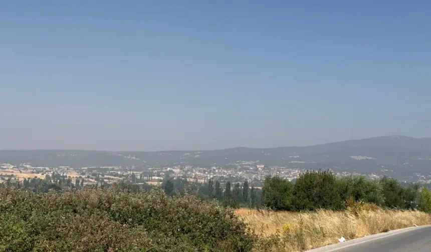 Dumanlar Domaniç Semalarını Sardı: Vatandaşlar Tedirgin
