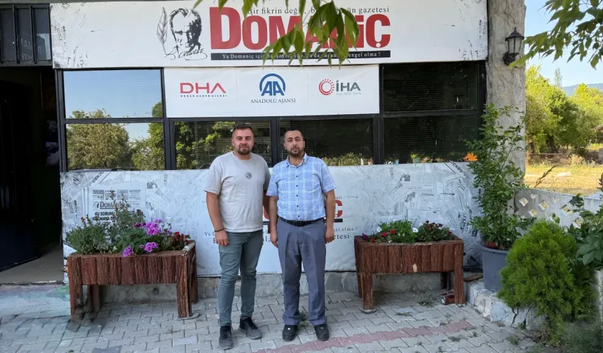 Hasan İnce Domaniç’e Veda Etti