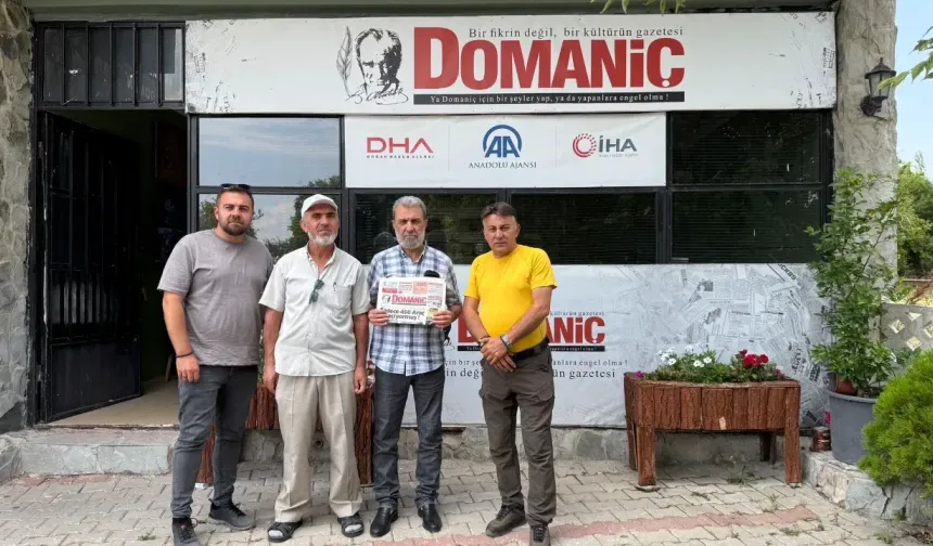 Domaniç: Yerel Basının Sorunları Saadet Partisi’nin Gündeminde