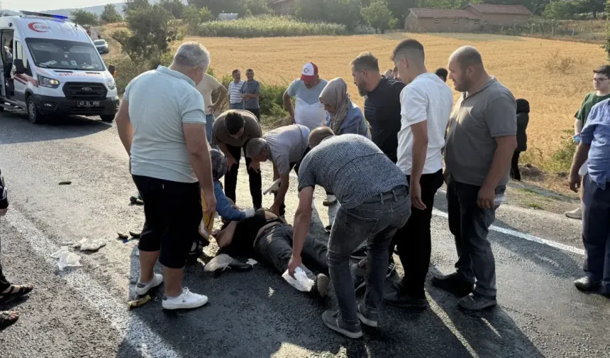 Domaniç’te Kaza; Yaralı 45 Dakika Ambulans Bekledi