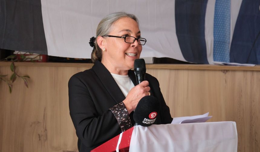 Yeni Parti Domaniç’te ilk kongresini yaptı Semiha Tunç başkan seçildi